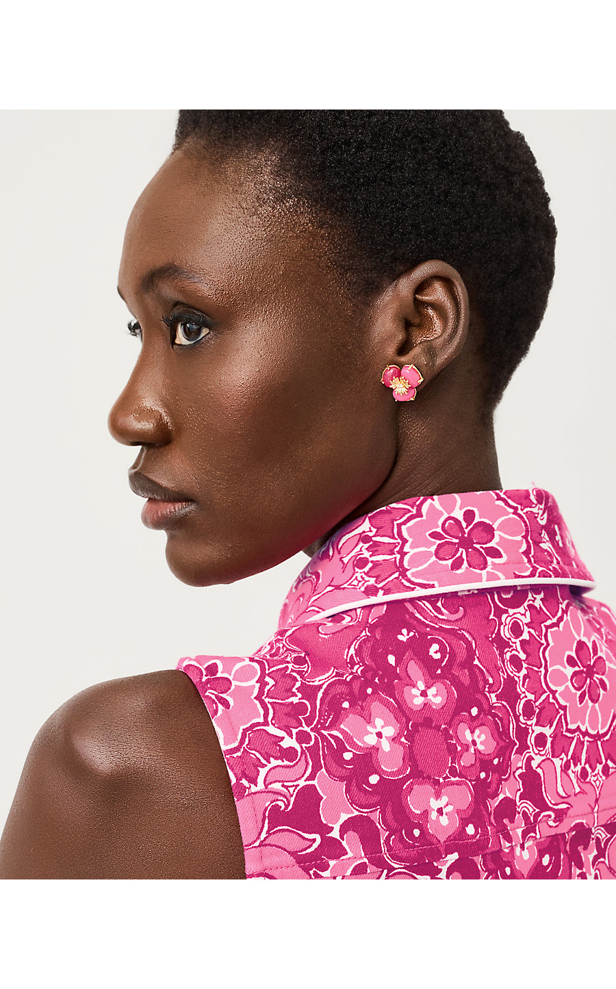 CAMOUFLAGE CATWALK EARRIN