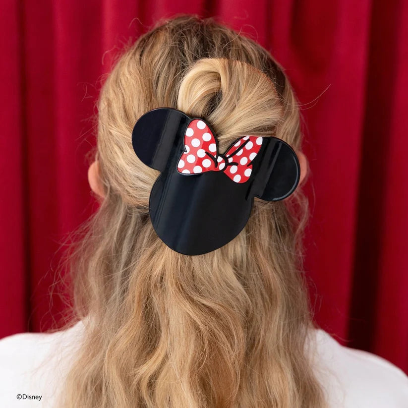 Flat Hair Clip - Large - Minnie Mouse Shaped
