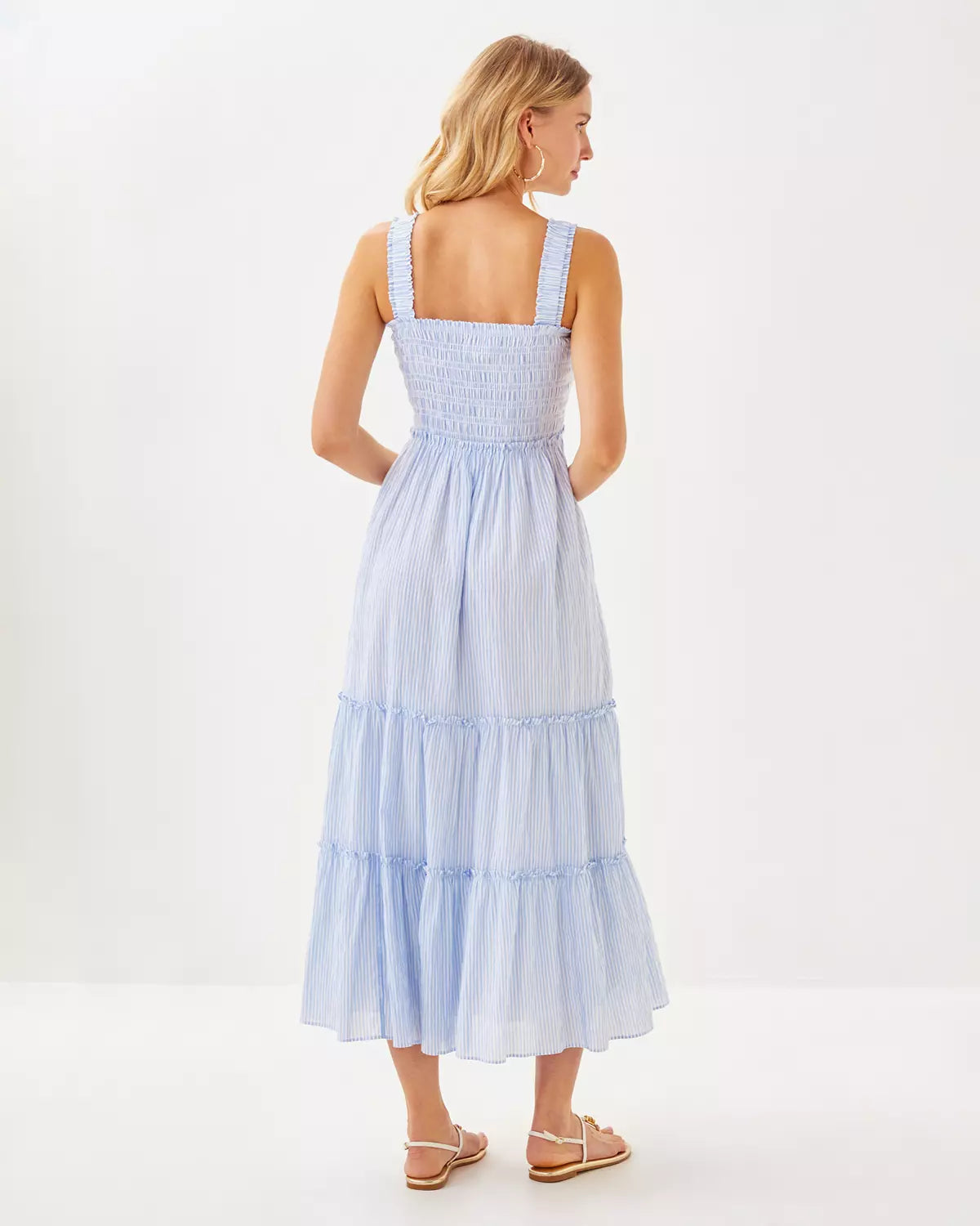 HADLY SMOCKED MAXI DRESS