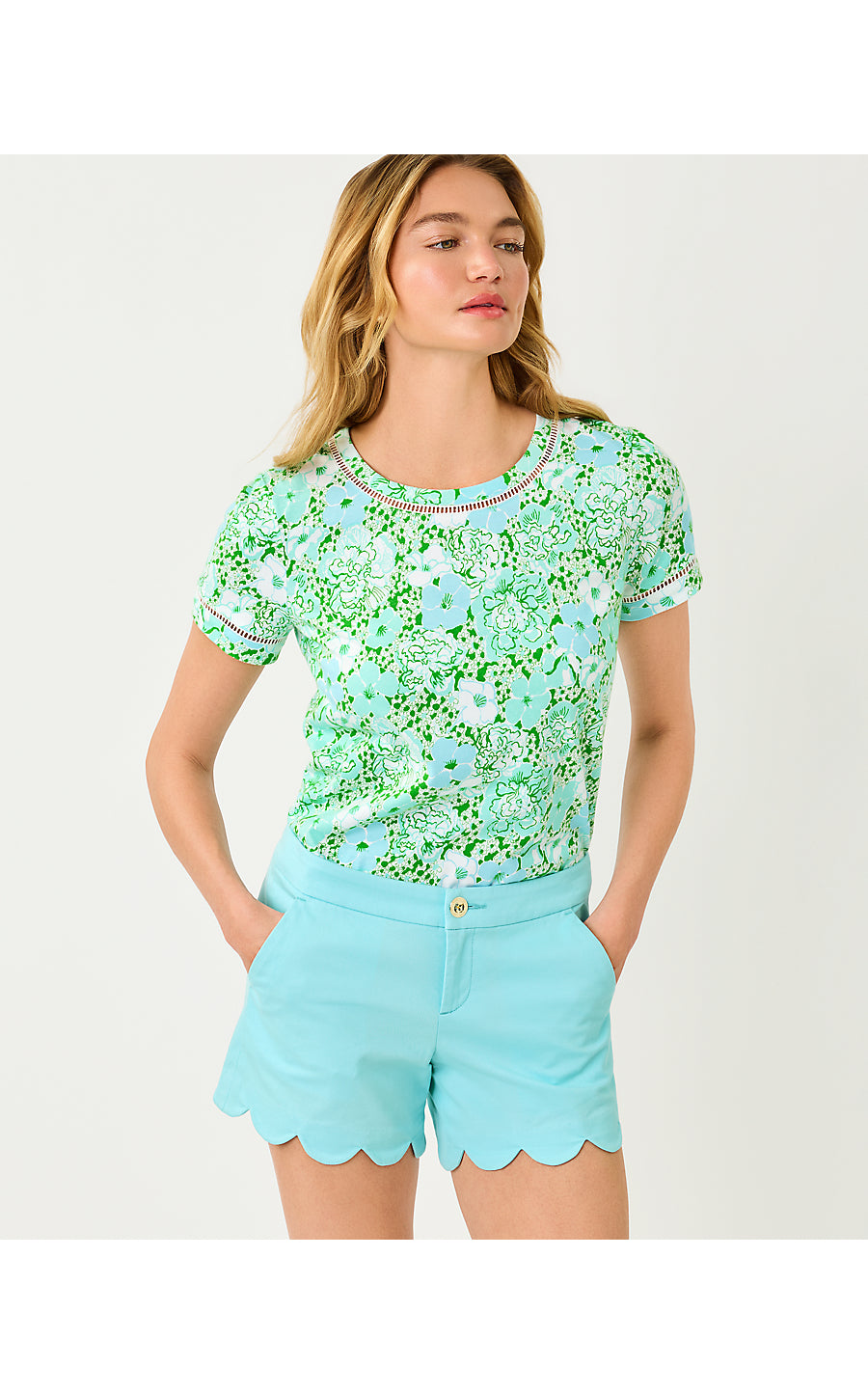 CLAIRMONT LADDER LACE KNI