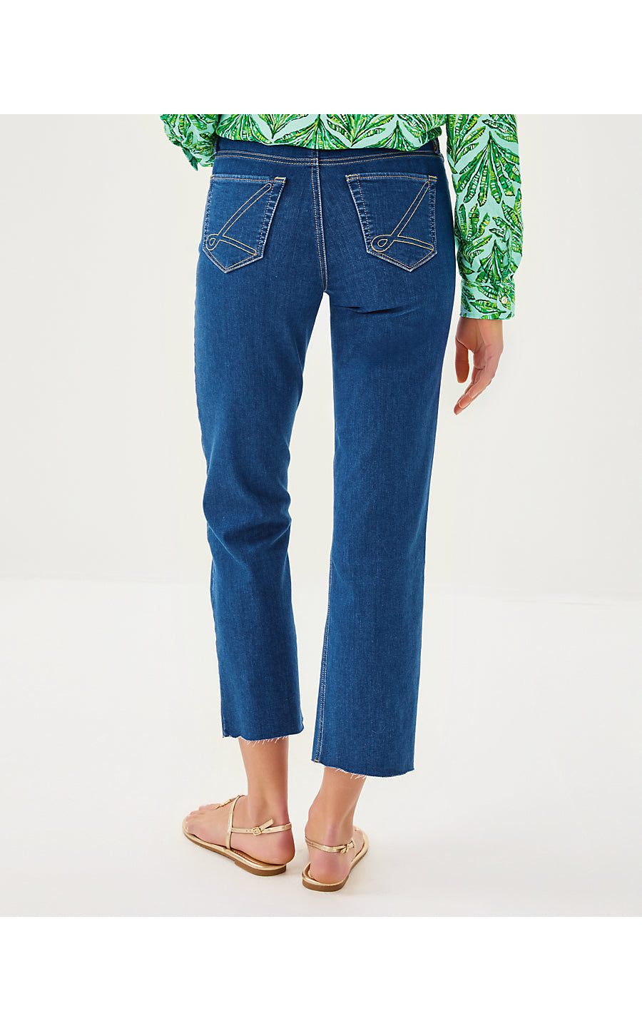LINDESSA HIGH RISE CROP J