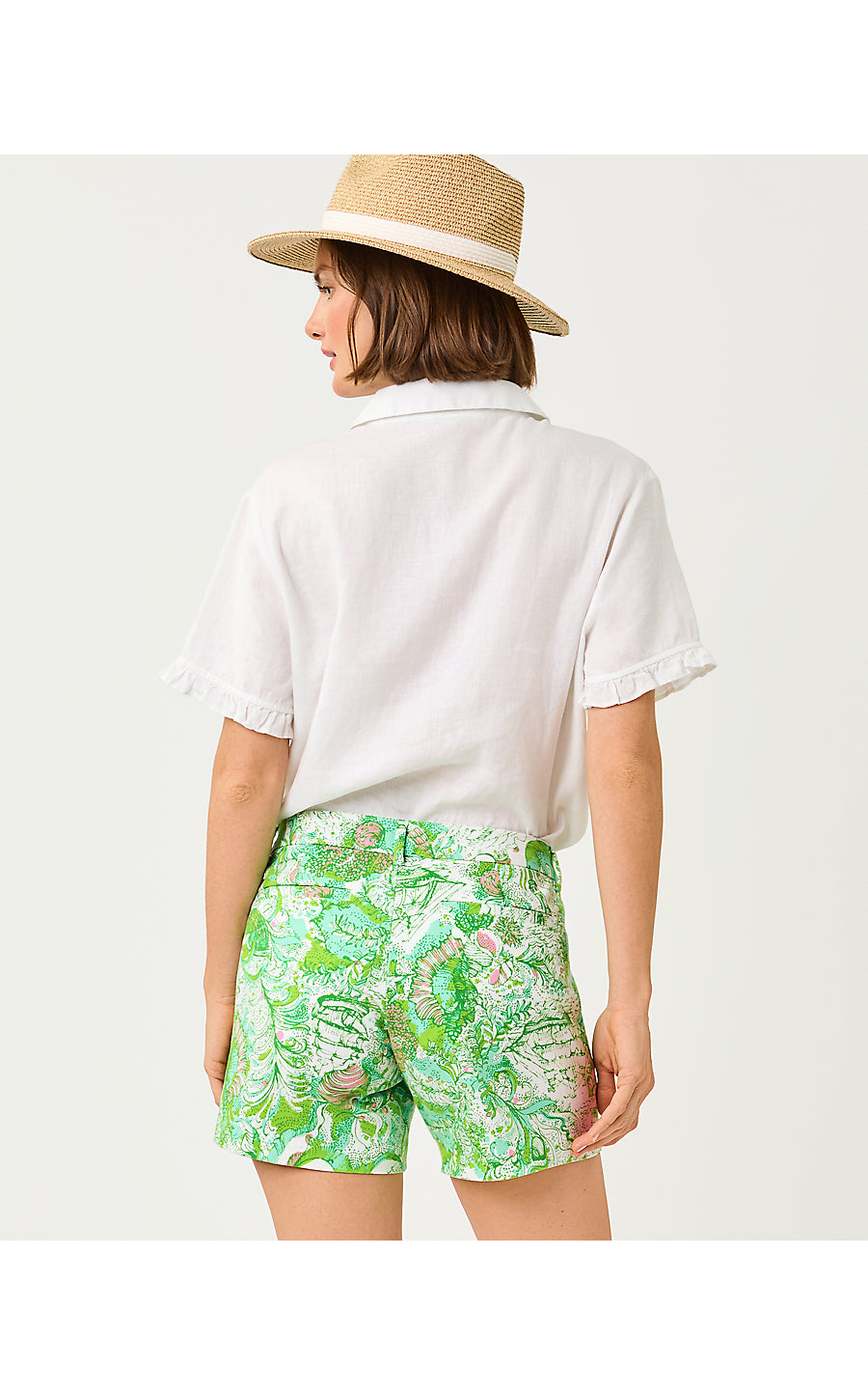 CARDEN RUFFLE TOP