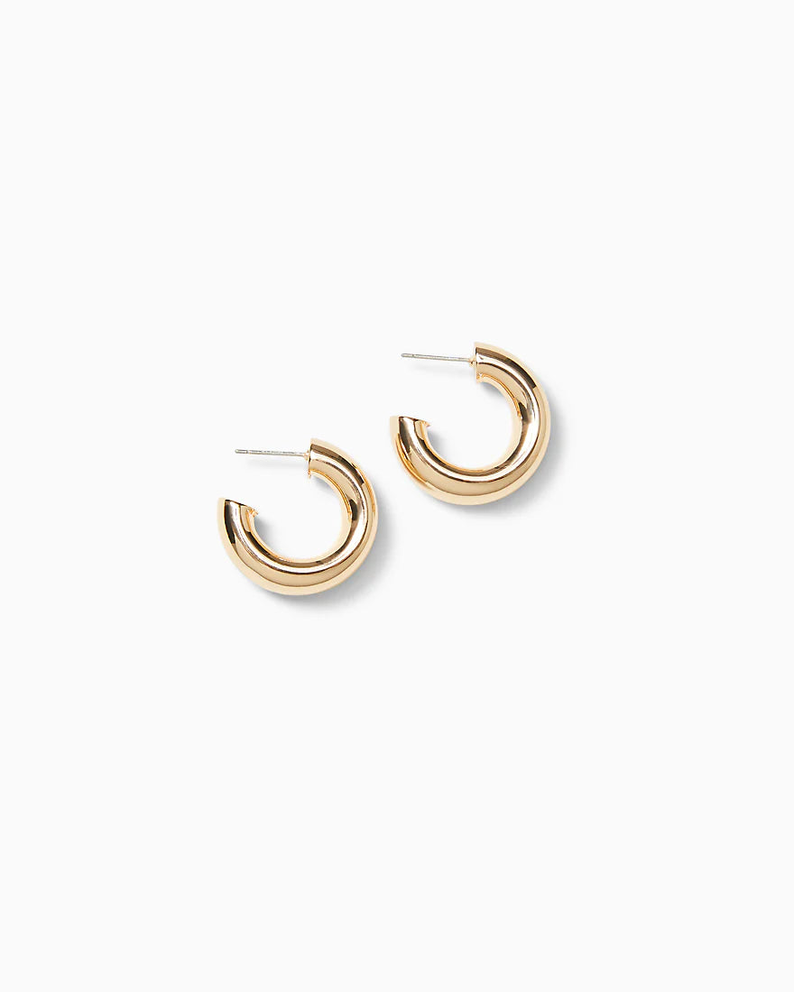 CITRUS KISS HOOP EARRINGS