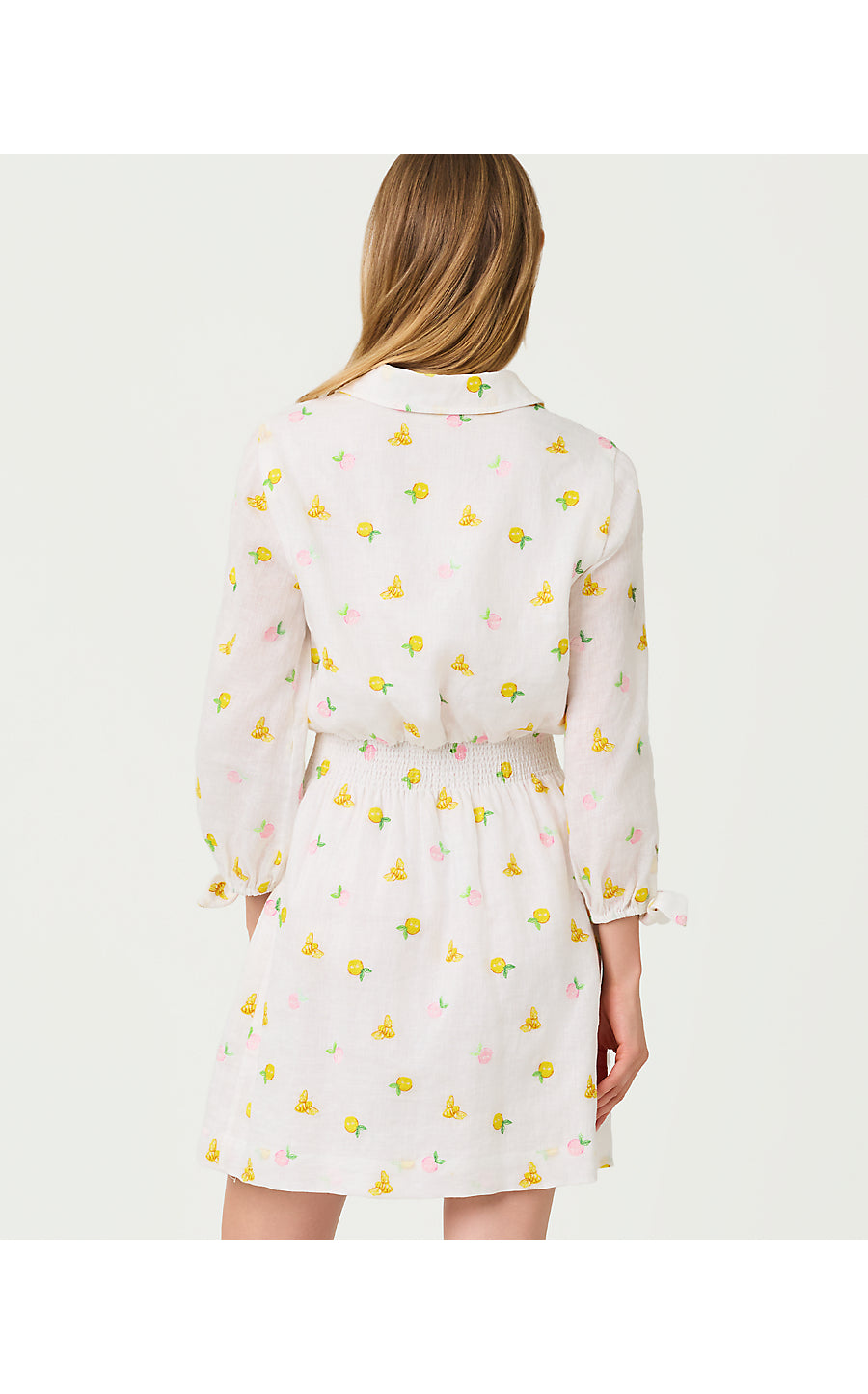 ABRALYNN LINEN SHIRTDRESS