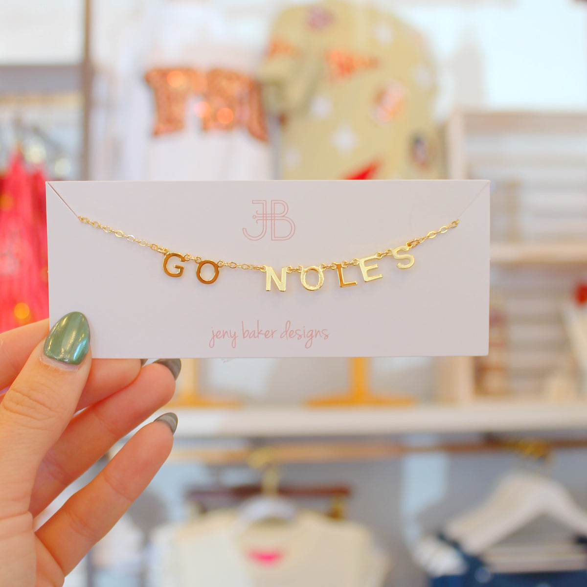 Chant Necklace, GO NOLES
