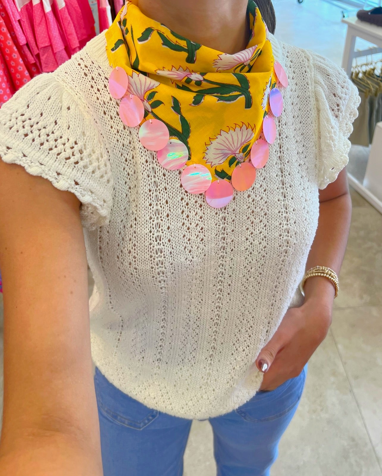 Face East Neck Scarf