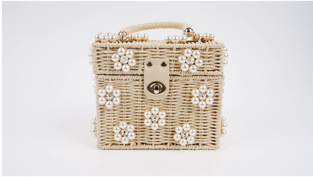 Wicker Purse - Large
