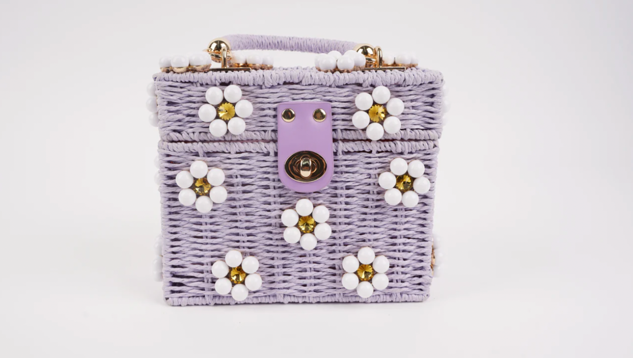 Wicker Purse - Large