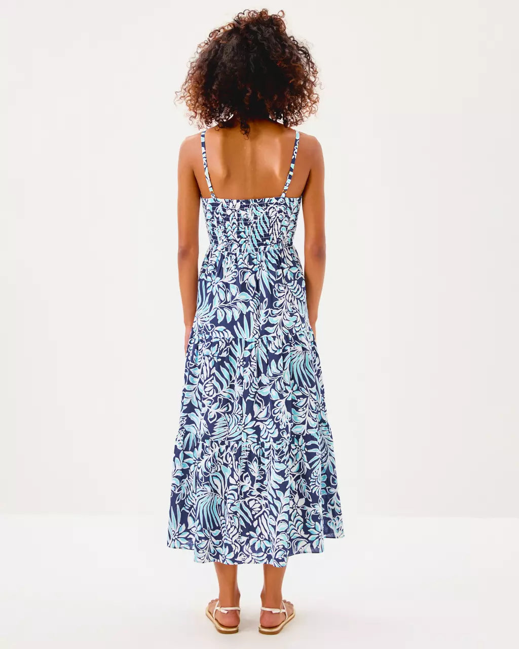 ZANNA COTTON MIDI DRESS