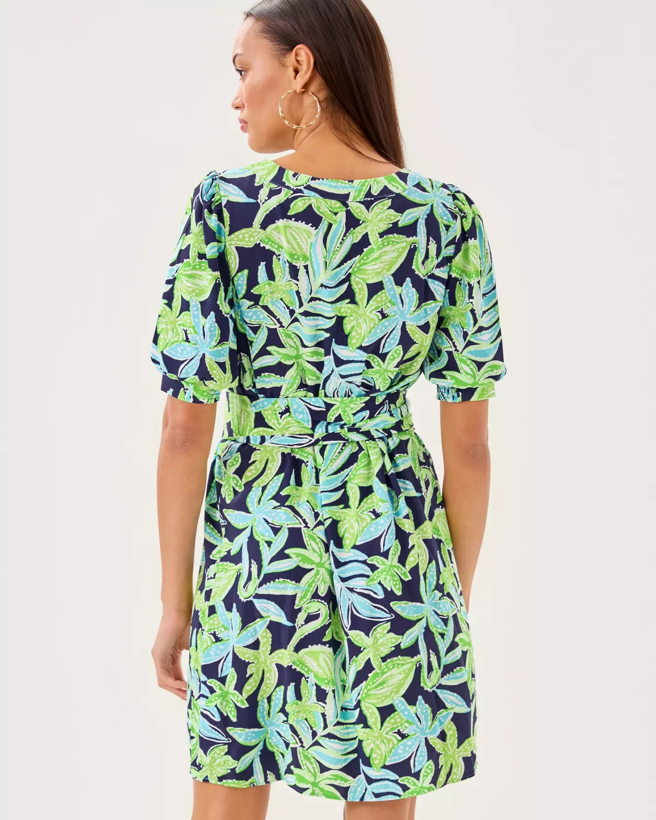 OLIVINE SHORT SLEEVE DRES