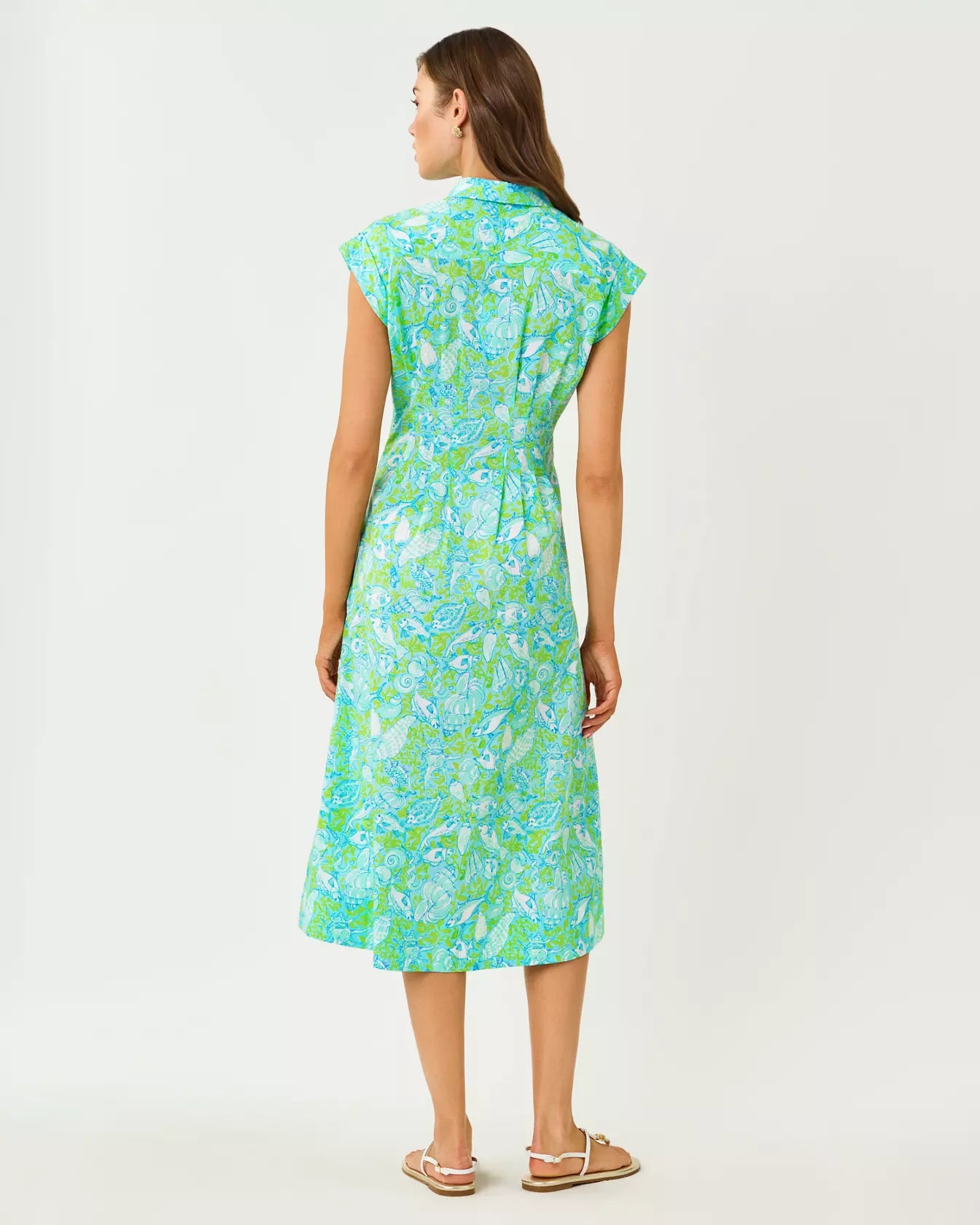 TONYA MIDI SHIRTDRESS