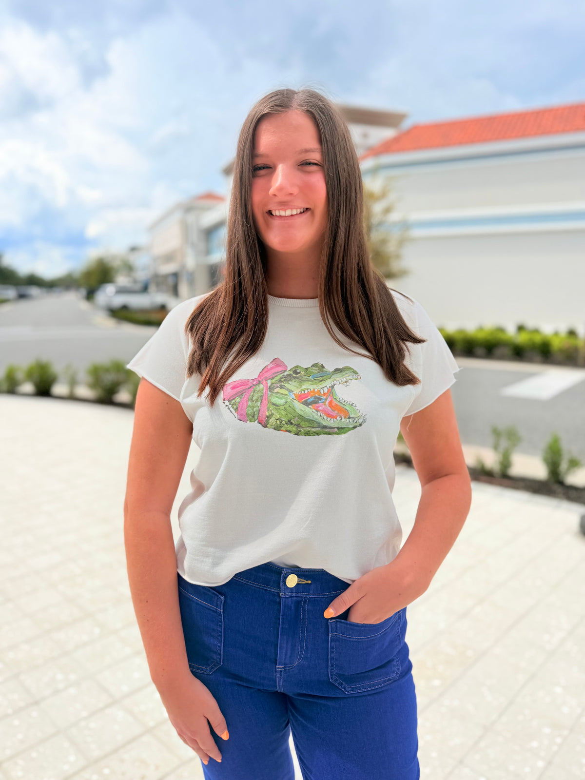 "Gator Girl" Edgy Shirt