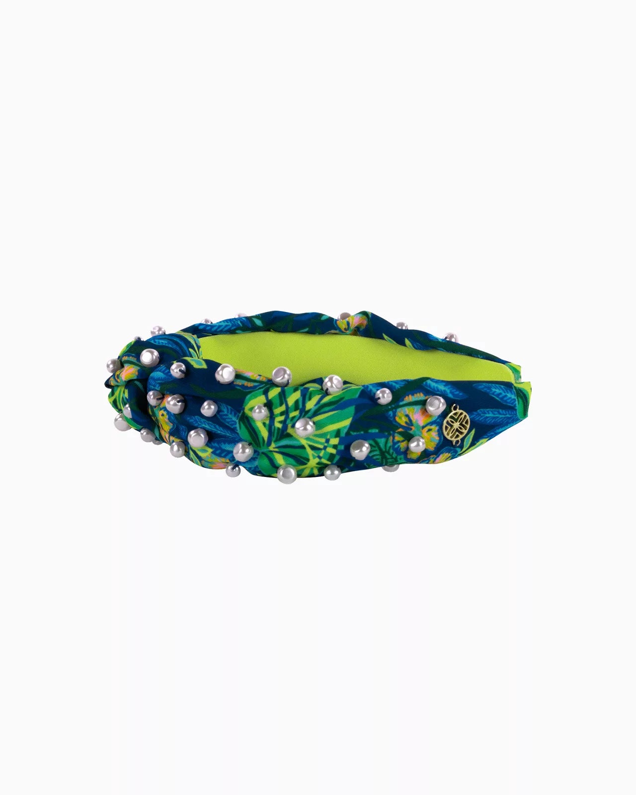 Embellished Slim Knot Headband, The Hottest Spot (Navy)