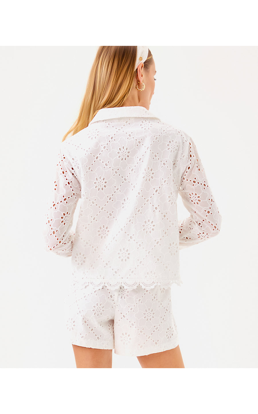 SINGRID EYELET TOP