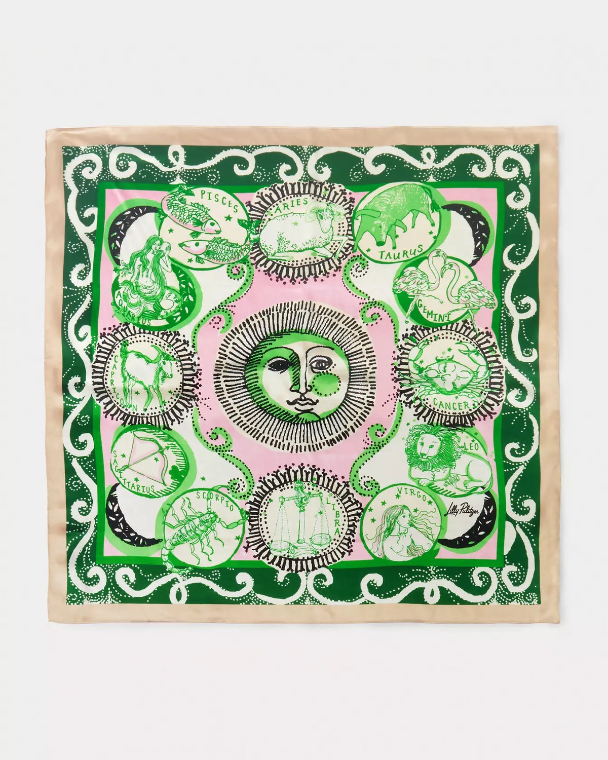 COLONY SILK SCARF