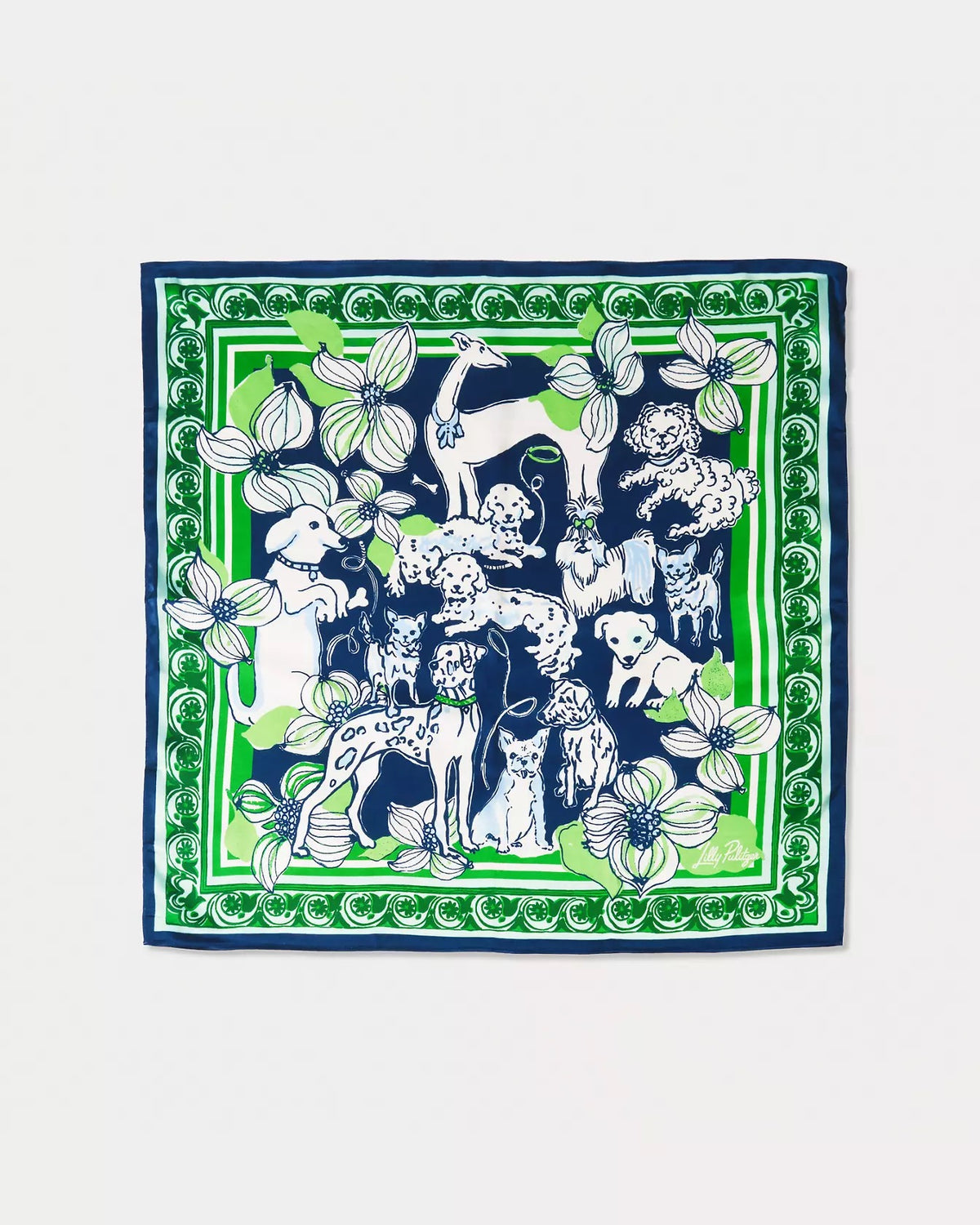 POINCIANA SILK SCARF