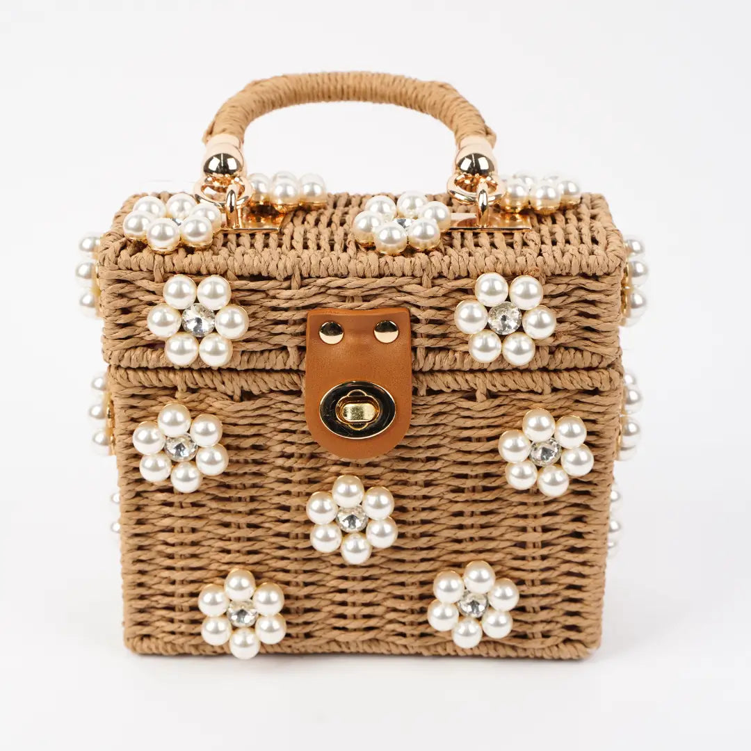 Wicker Purse - Large