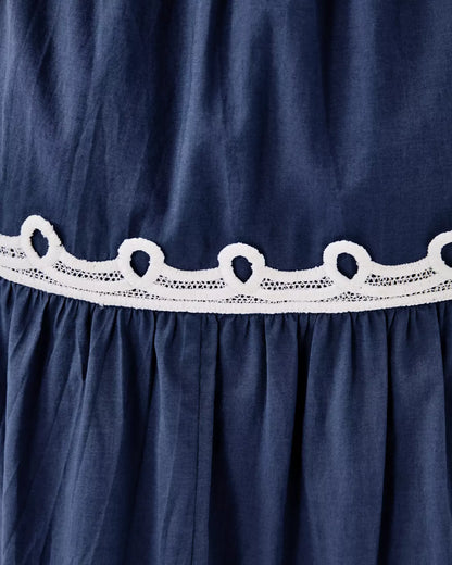 ZANNA COTTON MIDI DRESS