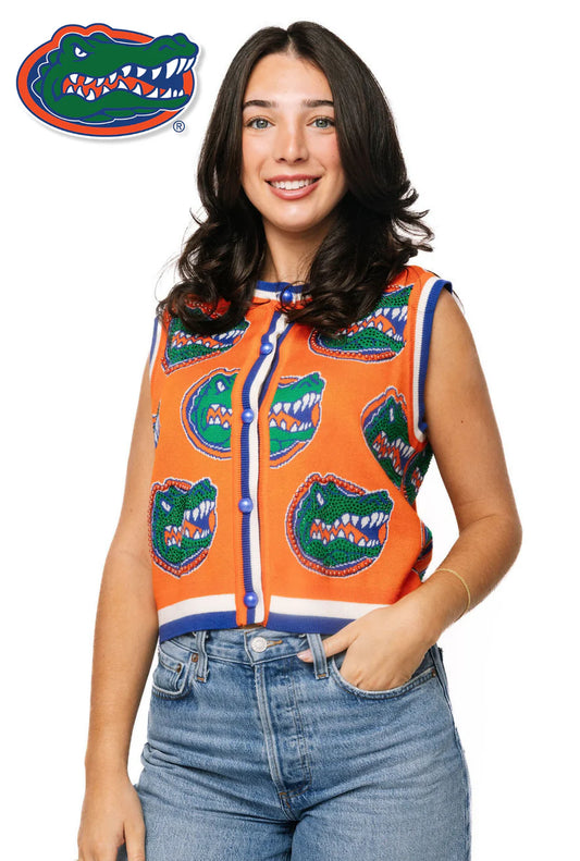Florida Button Up Knit Tank
