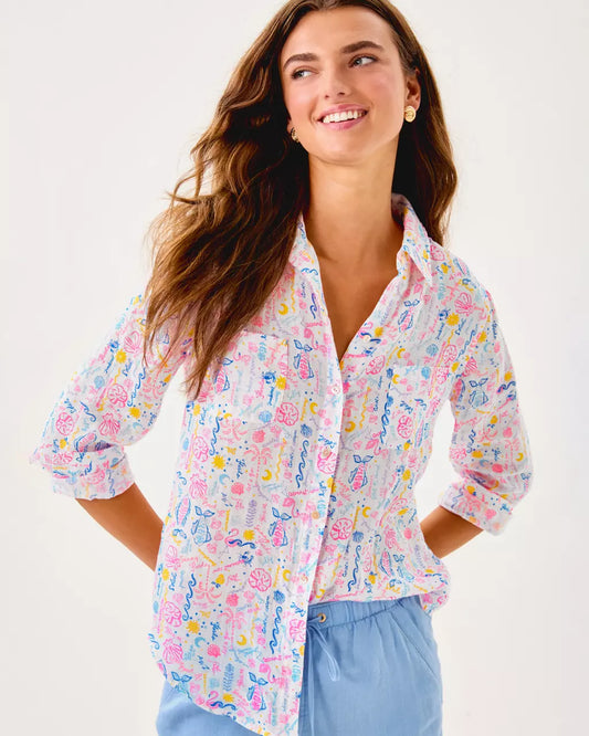 SEA VIEW BUTTON DOWN