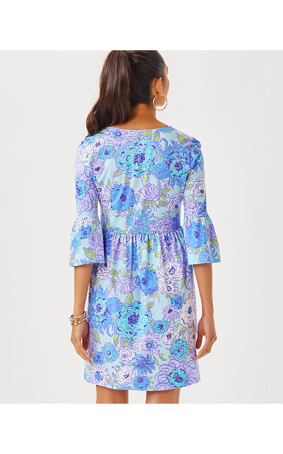 JANNIE V-NECK 3/4 SLEEVE