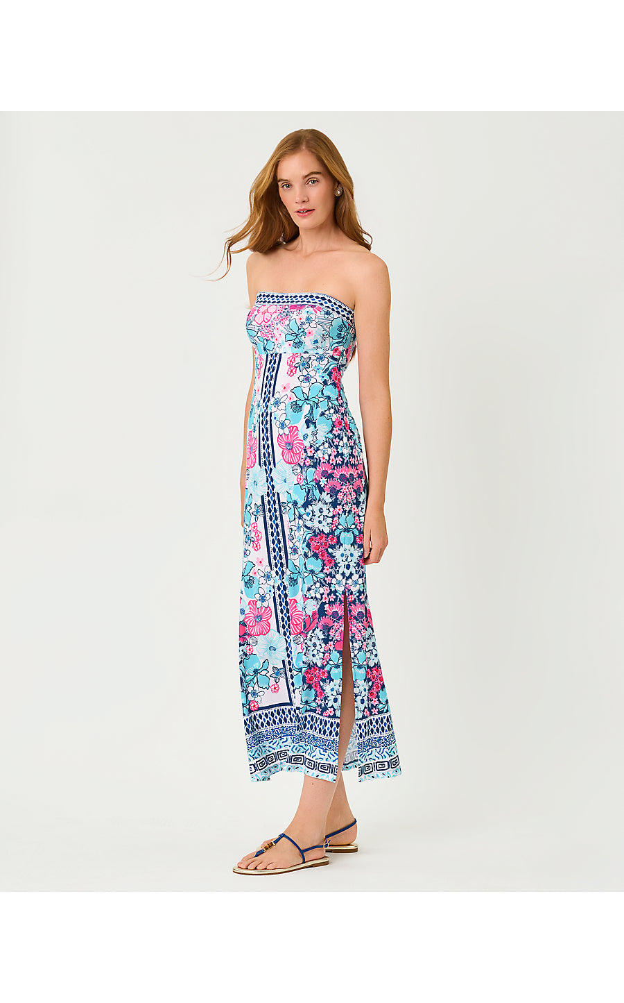 NOA STRAPLESS MAXI DRESS