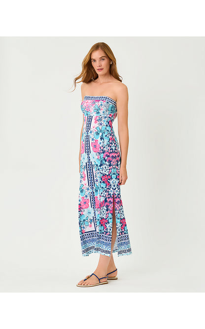 NOA STRAPLESS MAXI DRESS