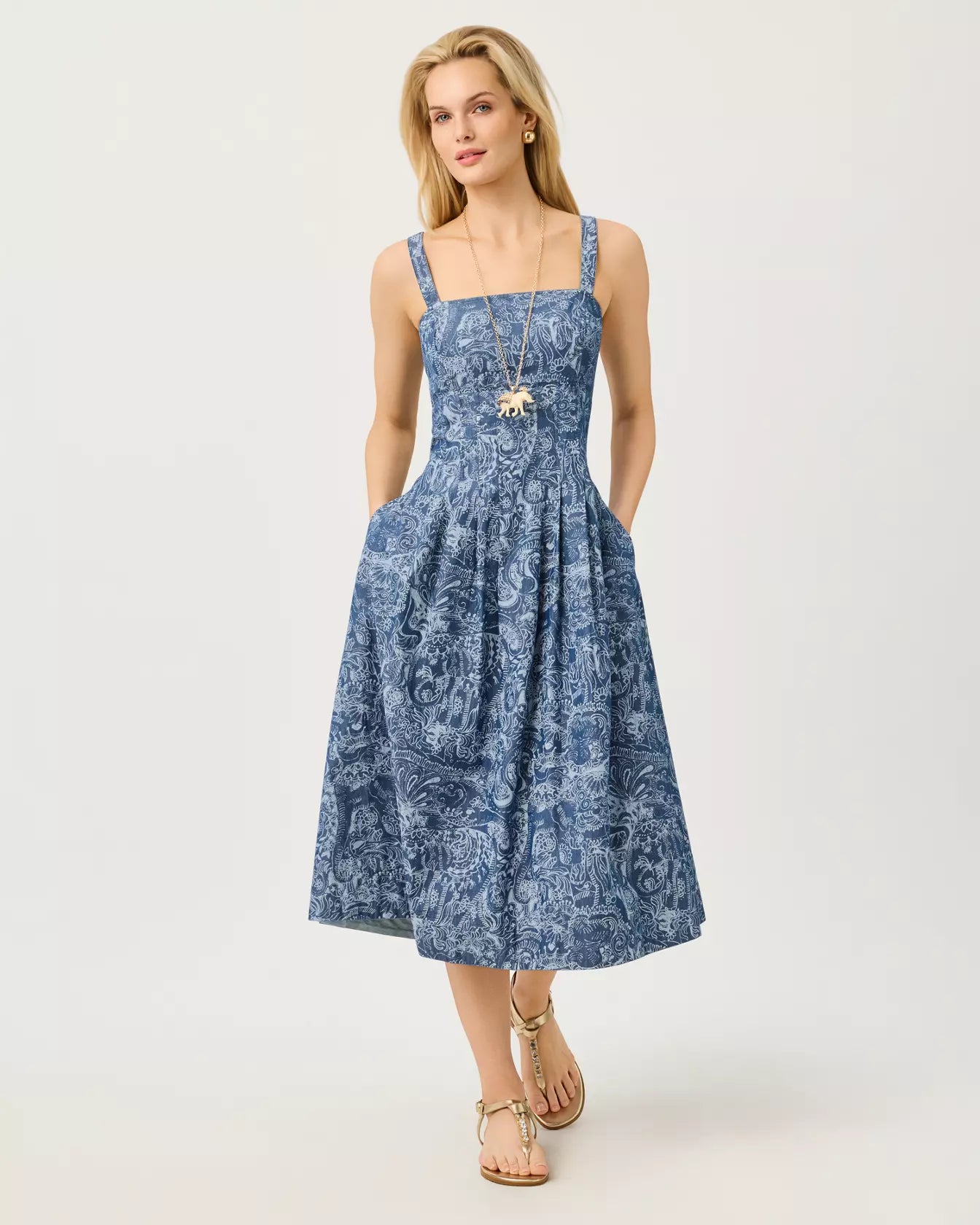 CALLOWAY MIDI DRESS