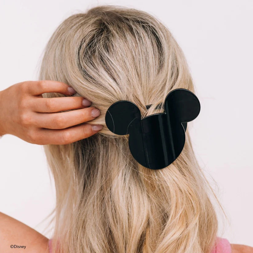 Flat Hair Clip - Medium - Mickey Mouse Shaped