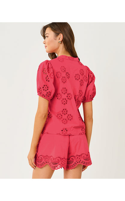 CASTINE SHORT SLEEVE TOP