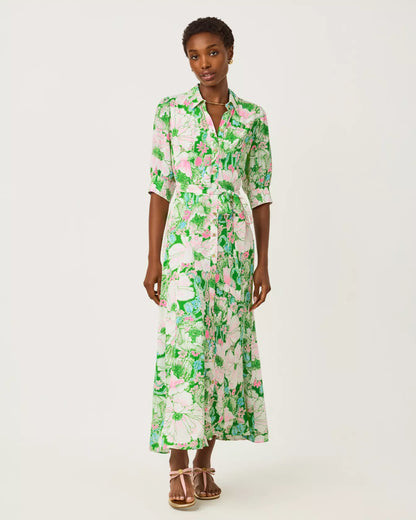 LARKYN MIDI SHIRTDRESS