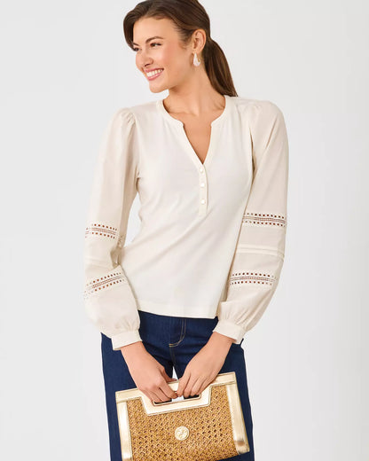 RONSON LONG SLEEVE KNIT T