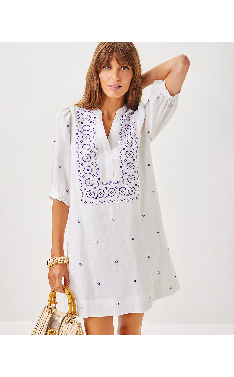 MIALEIGH ELBOW SLEEVE LIN