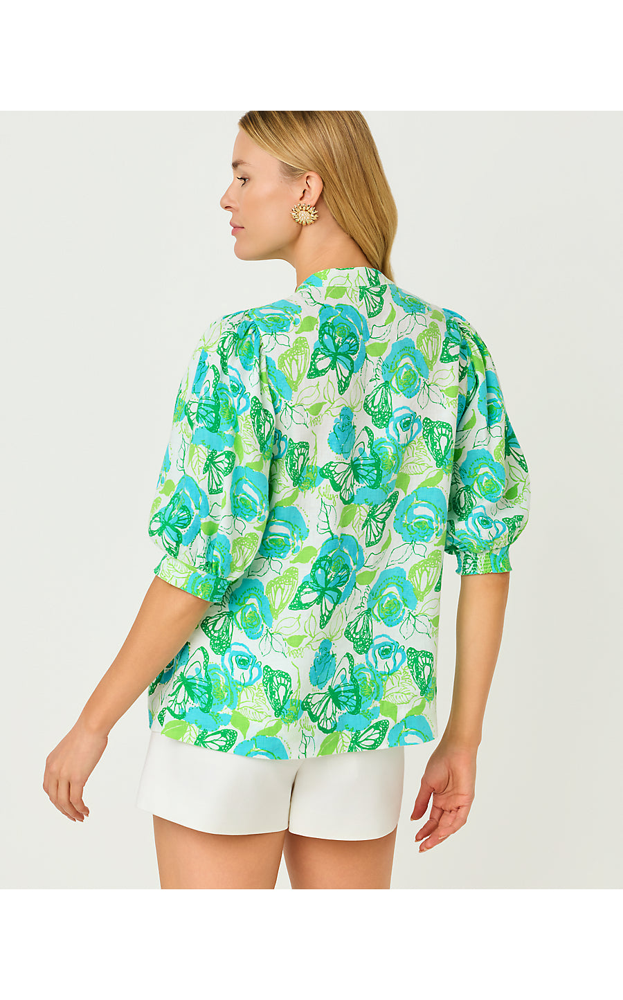MIALEIGH ELBOW SLEEVE LIN