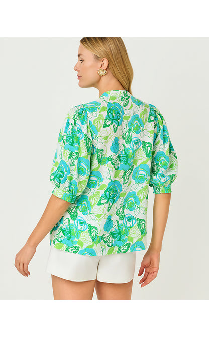 MIALEIGH ELBOW SLEEVE LIN