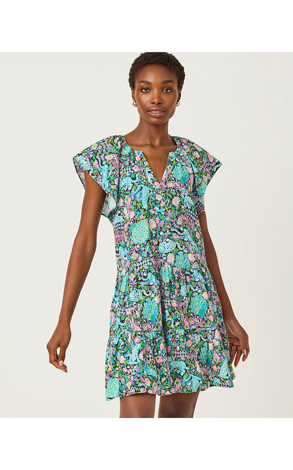 NORELLA LINEN DRESS