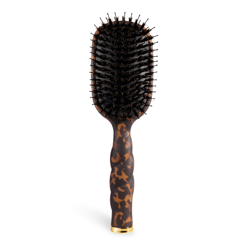 BOAR BRISTLE HAIR BRUSH - TORTOISE
