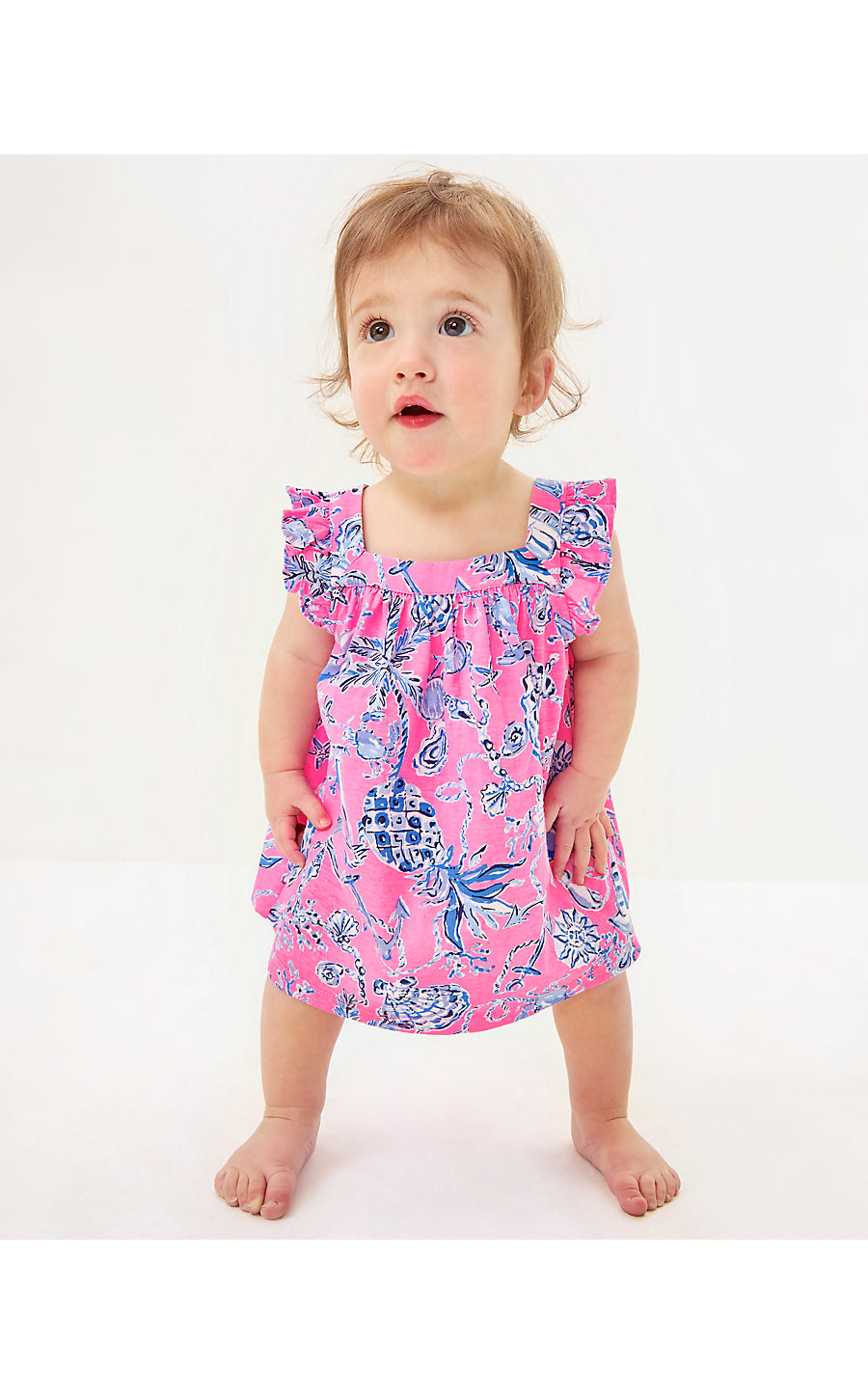 PLUMERIA INFANT DRESS