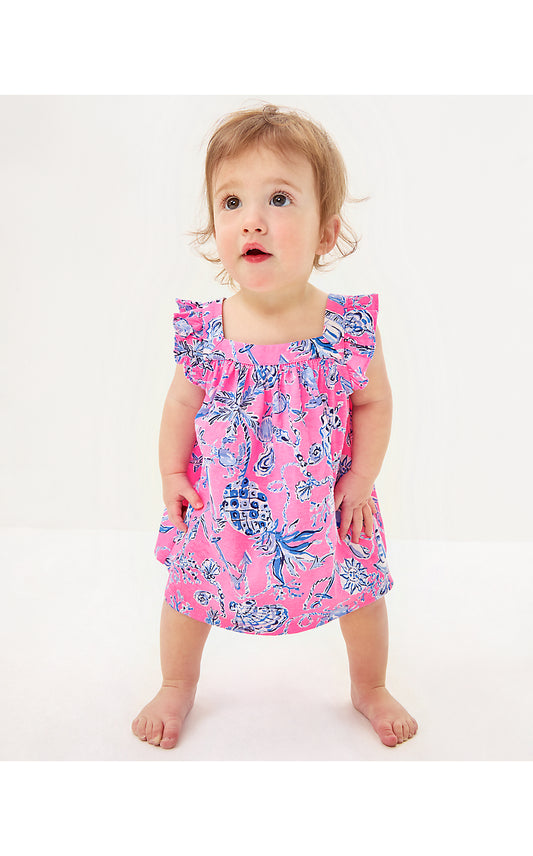 PLUMERIA INFANT DRESS