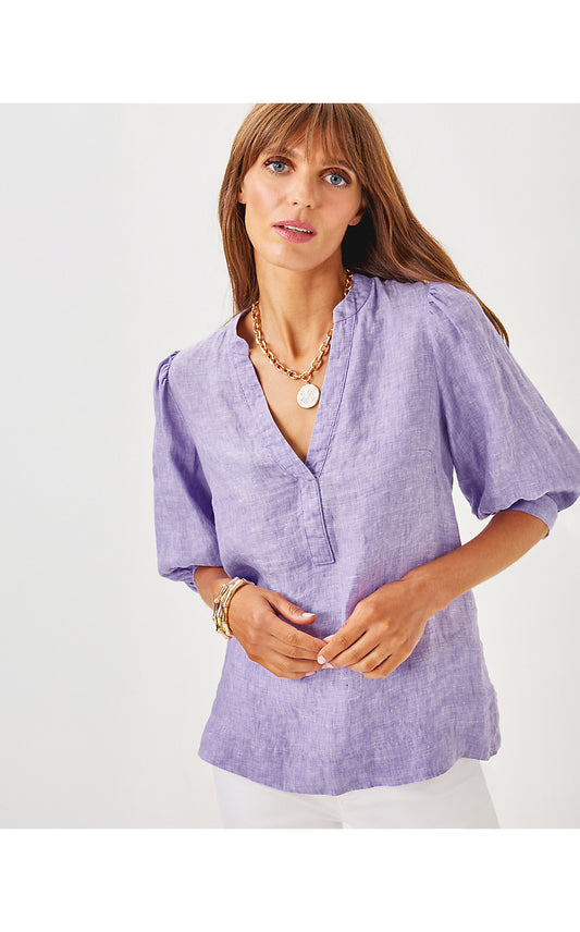 MIALEIGH ELBOW SLEEVE LIN
