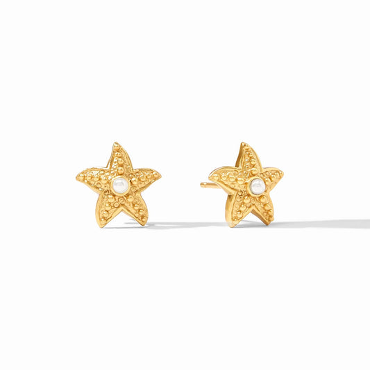 Sanibel Starfish Stud Pearl