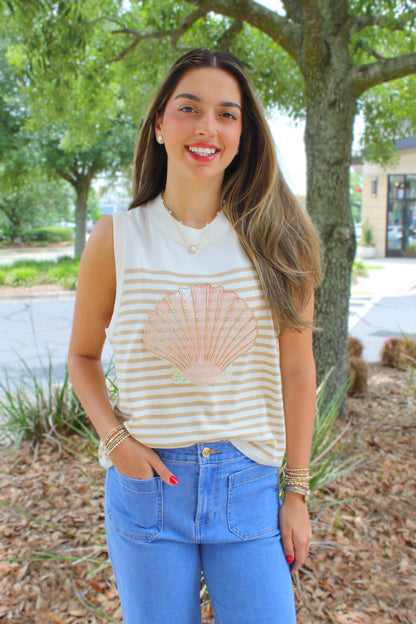 Shell Knit Tank