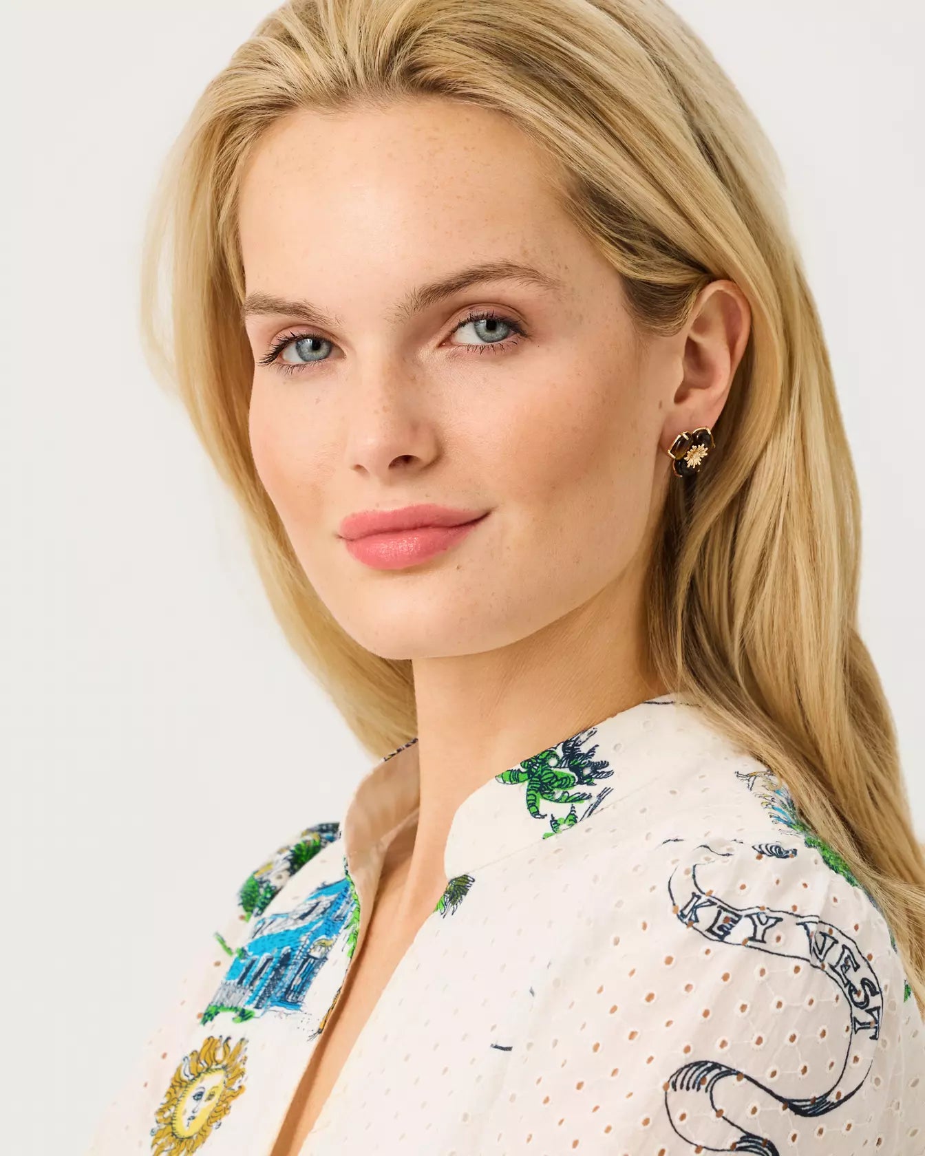 CAMOUFLAGE CATWALK EARRIN