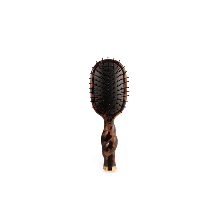 MINI DETANGLER HAIR BRUSH FOR MEDIUM HAIR - TORTOISE