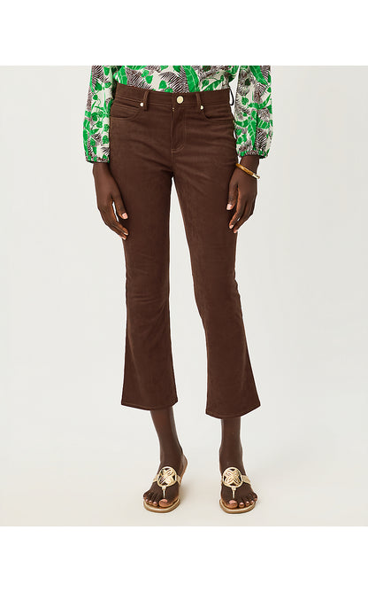 ANNET HIGH RISE CROP FLAR