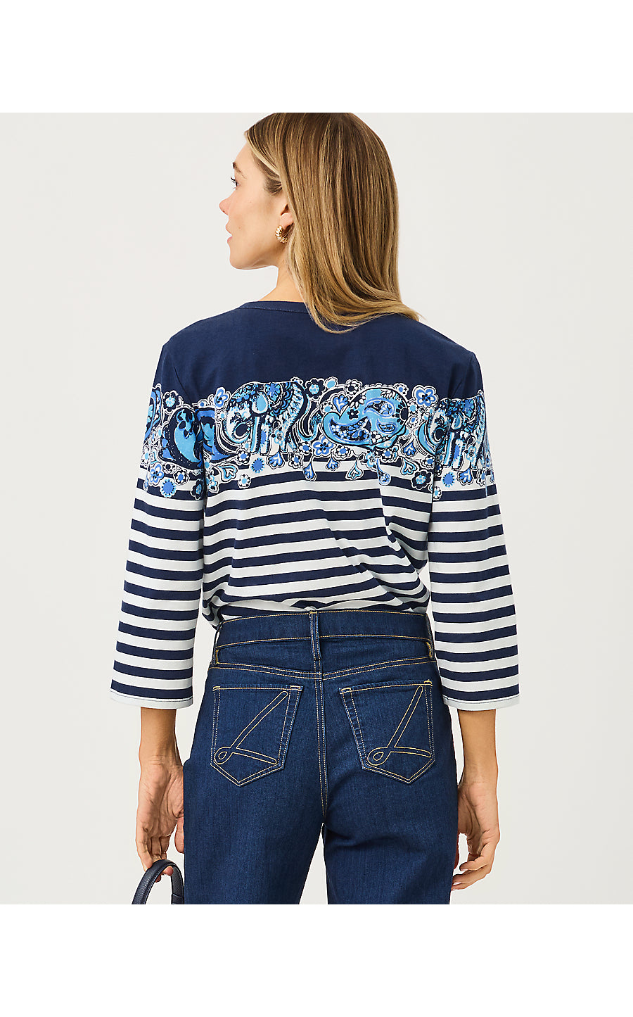 CLAIRMONT 3/4 SLEEVED KNI