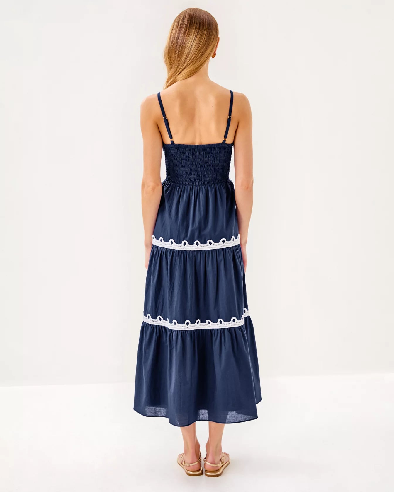 ZANNA COTTON MIDI DRESS