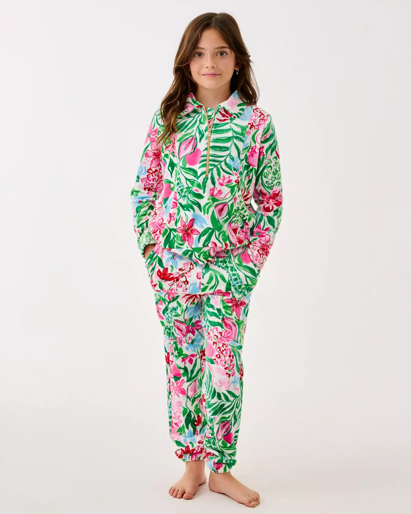 MINI MALLIE VELOUR PANT