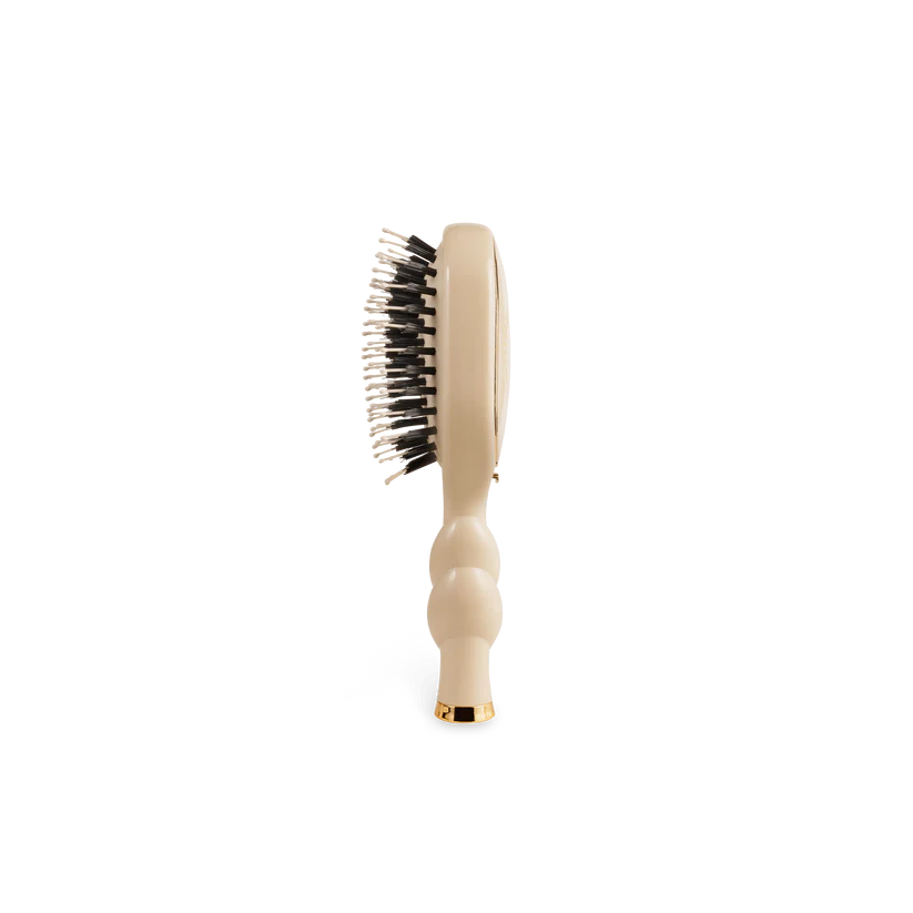 MINI BOAR BRISTLE HAIR BRUSH - TAN