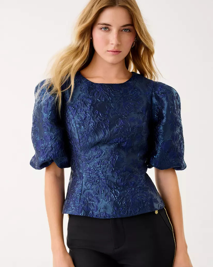MEDORA JACQUARD TOP